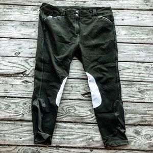 SmartPak Piper Breeches Black & Spearmint